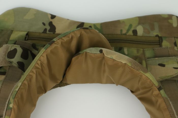Балістичний захист шиї (горжет) з балістичними пакетами 1 клас (мультикам)