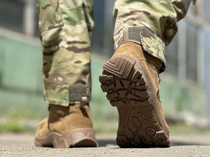 Берці тактичні напівчеревики PARTISAN, койот, натуральна замша