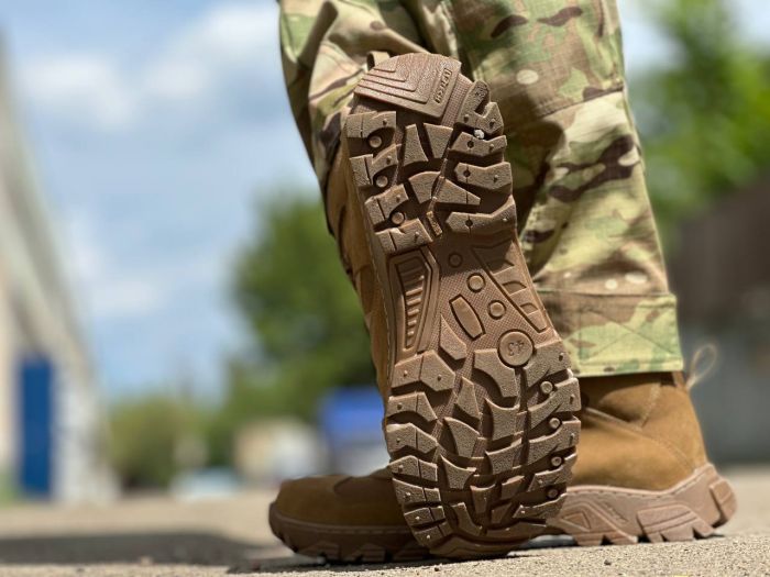 Берці тактичні напівчеревики PARTISAN, койот, натуральна замша
