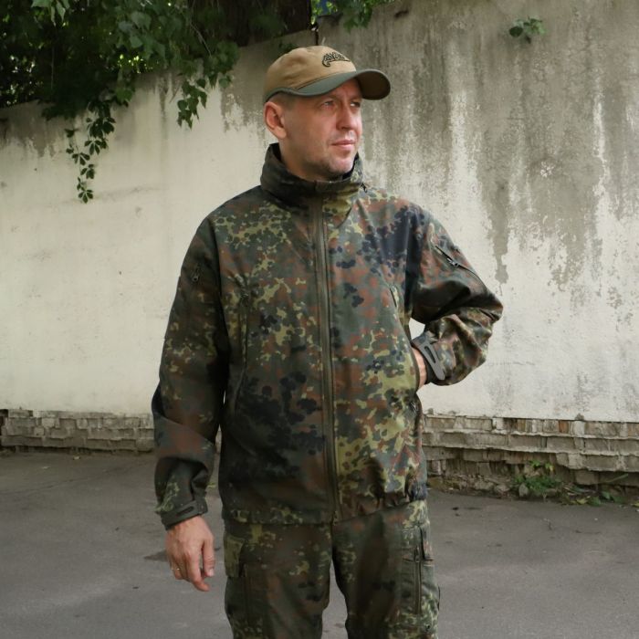 Тактичний військовий комплект Хамелеон в камуфляжі Flecktarn