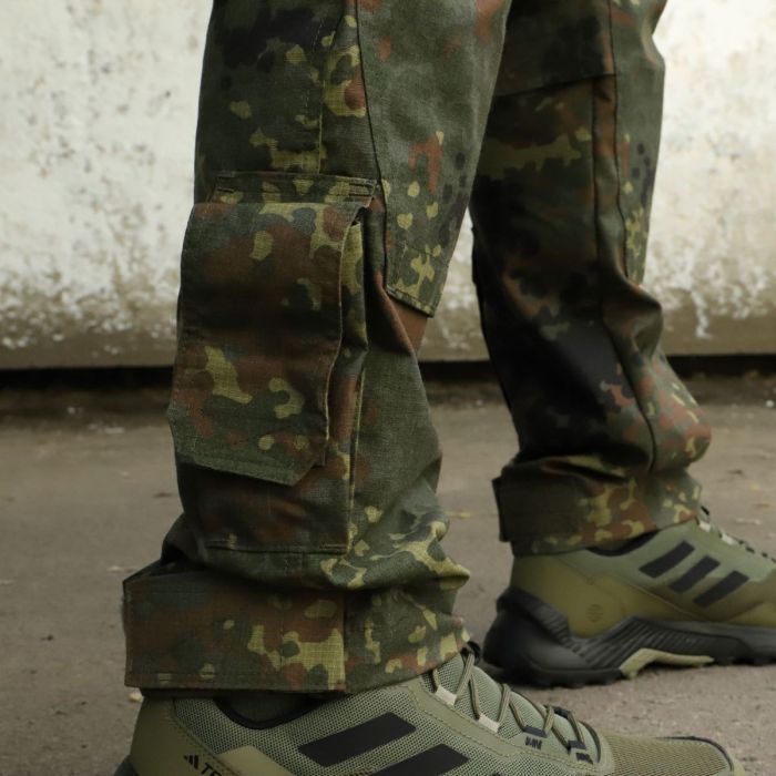 Штани тактичні Flecktarn, Raptor, тканина ріп стоп, не підтримує горіння