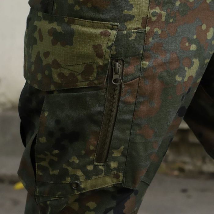 Тактичний військовий комплект Хамелеон в камуфляжі Flecktarn