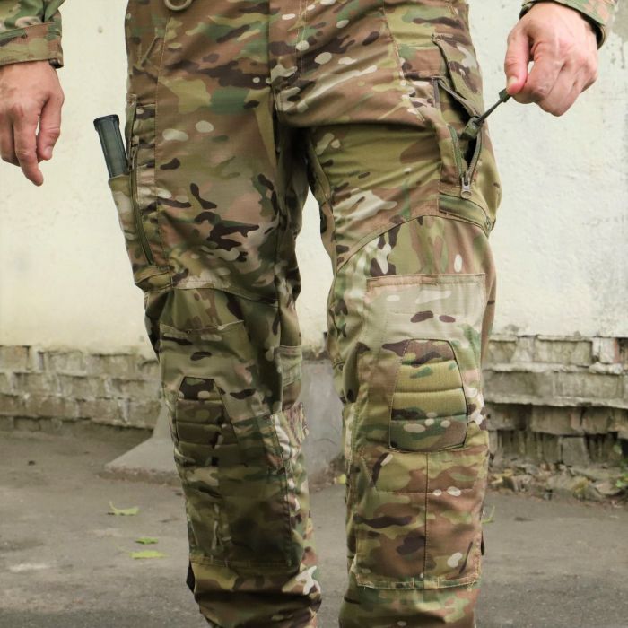 RAPTOR TAC, Штани тактичні з наколінниками Original MultiCam VTX RIPSTOP, з єластичними вставками flex MultiCam USA , RAPTOR PRO, тканина від Crye Precision, Flex