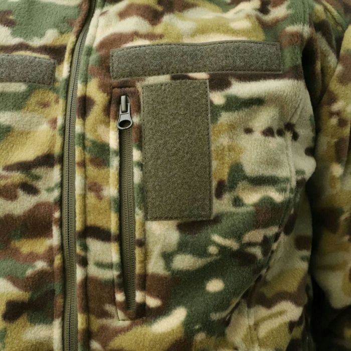 Флісова кофта Raptor Tac, Комбат, MultiCam, без накладок, 270 грам