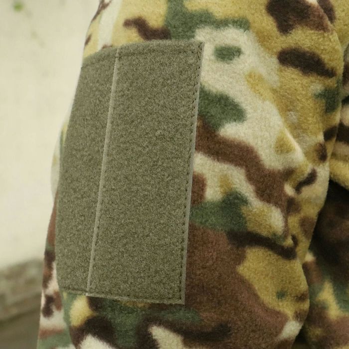 Флісова кофта Raptor Tac, Комбат, MultiCam, без накладок, 270 грам