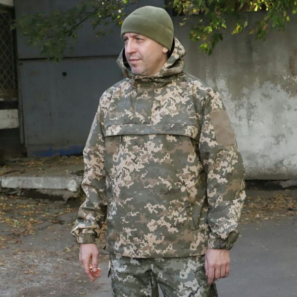 Raptor Tac Мембранний анорак піксель на підкладці зі швидким доступом до поясу