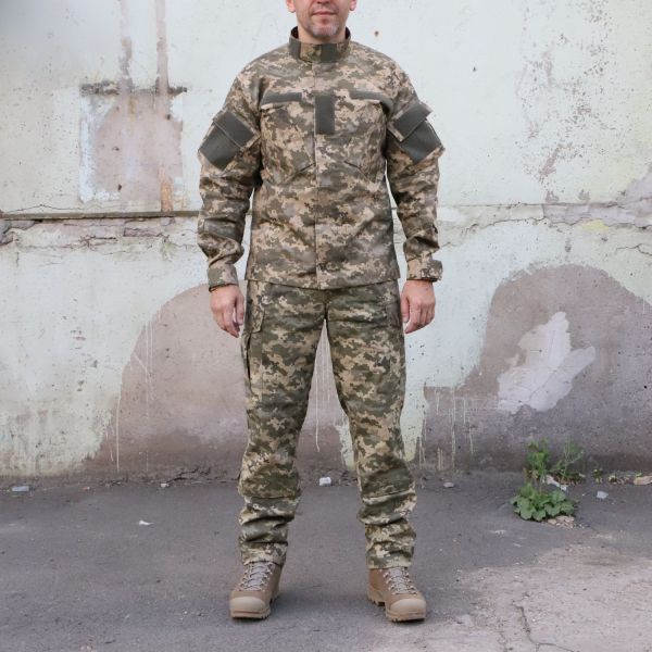 Комплект польовий "Піхота" піксель ЗСУ, 65% бавовна, 35% поліестер, ріп-стоп, Raptor Tac