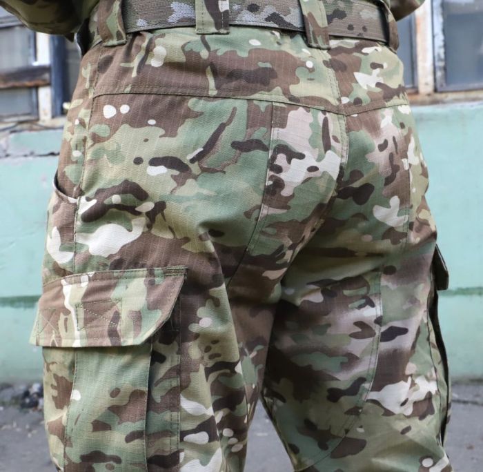 Штани військові польові multicam, Raptor Tac, 65% бавовна, 35% поліестер, ріп стоп