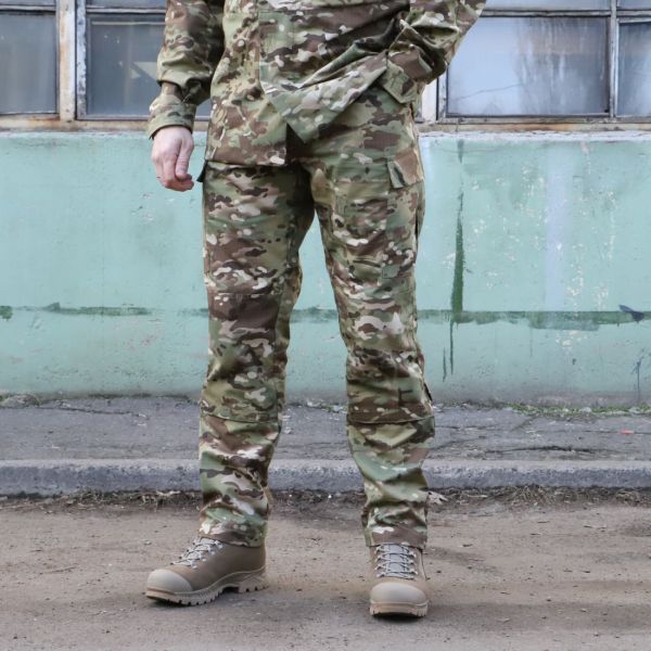 Штани військові польові multicam, Raptor Tac, 65% бавовна, 35% поліестер, ріп стоп
