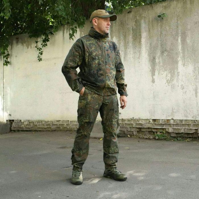 Тактичний військовий комплект Хамелеон в камуфляжі Flecktarn