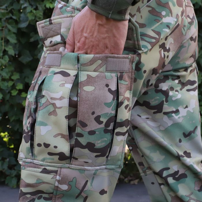 Raptor Tac, штани Soft Shell Multicam з наколінниками з Cordura URBAN TACTICAL