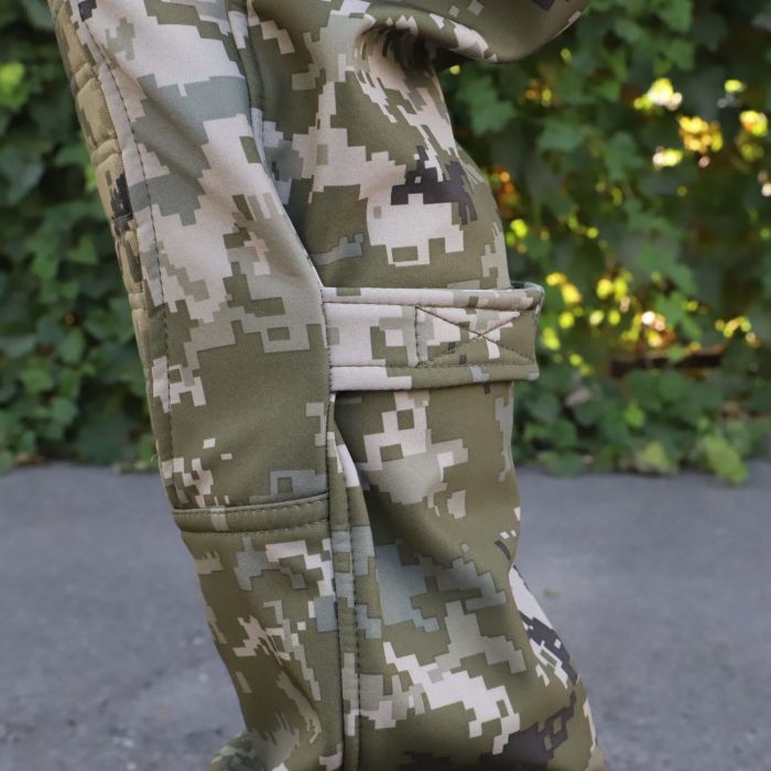 Raptor Tac, штани Soft Shell піксель l з наколінниками з Cordura URBAN TACTICAL