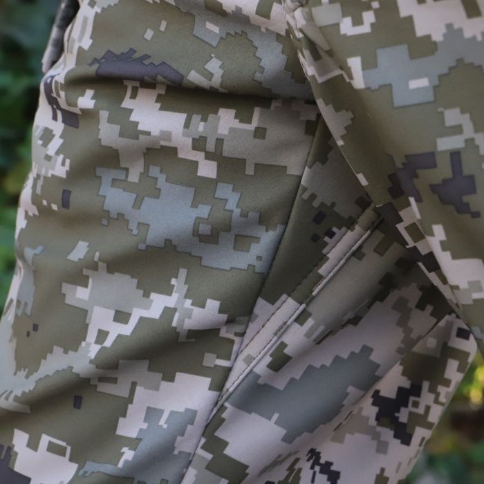 Raptor Tac, штани Soft Shell піксель l з наколінниками з Cordura URBAN TACTICAL
