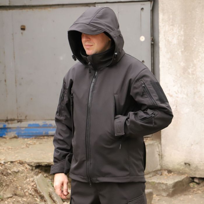 Куртка Hanter Pro Softshell чорна