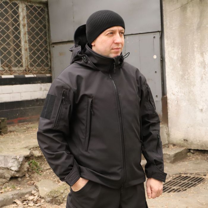 Куртка Hanter Pro Softshell чорна