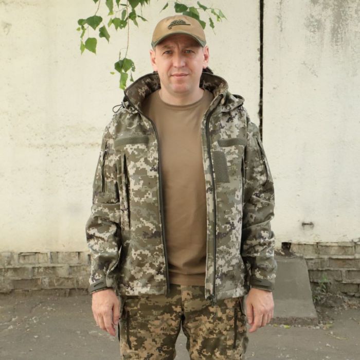 Raptor Tac, костюм Soft Shell піксель, на флісі "Шторм"