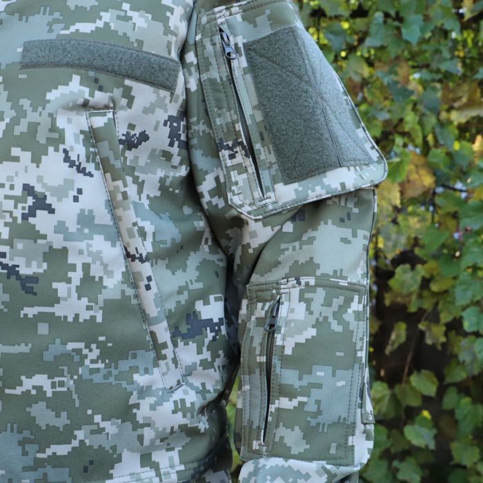 Куртка Штурм SoftShell піксель Raptor tac