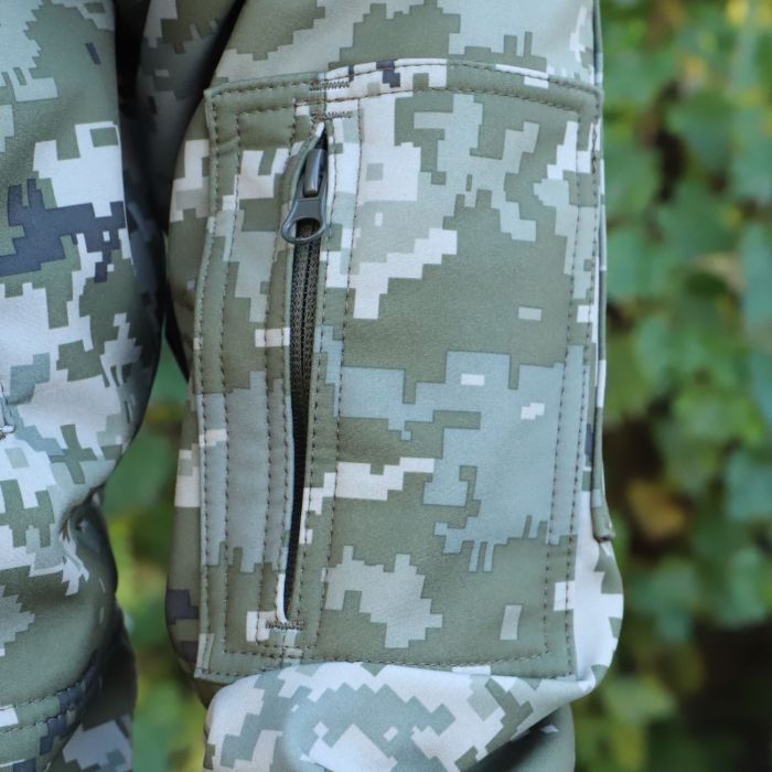Куртка Штурм SoftShell піксель Raptor tac