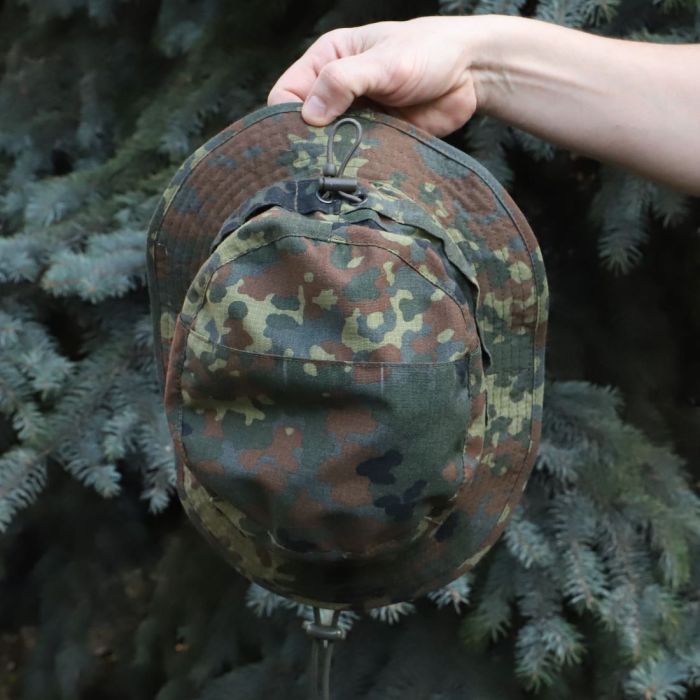Панама військова RAPTOR, Flecktarn,80% бавовна, ріп стоп, тканина вогнетривка
