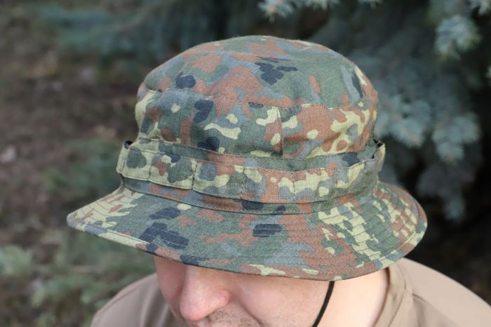 Панама військова RAPTOR, Flecktarn,80% бавовна, ріп стоп, тканина вогнетривка