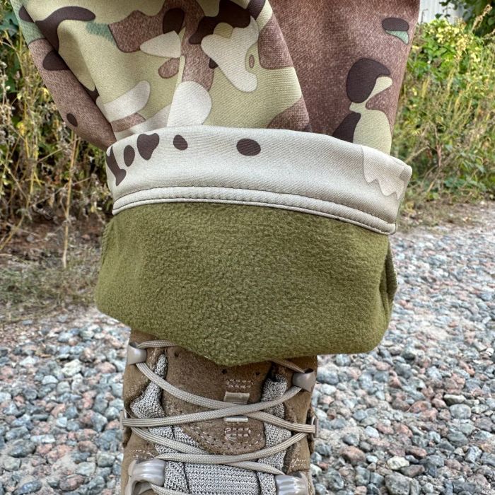 Raptor Tac, штани ЗСУ Soft Shell на флісі мультикам