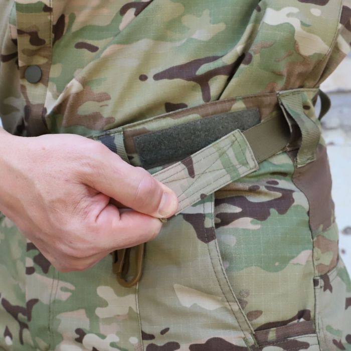 Raptor Tac, штани тактичні з наколінниками MultiCam, єластичними вставками flex MultiCam, RAPTOR PRO 65% бавовна, 35% поліестер, ріп стоп