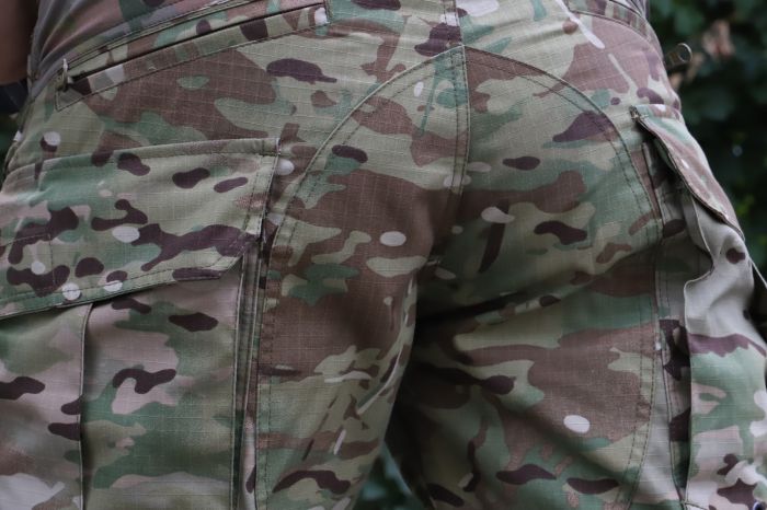 Raptor Tac, тактичні штани з наколінниками Raptor Pro Gen 2, MultiCam, ріп-стоп, флекс-вставки, 65% бавовна, 35% поліестер