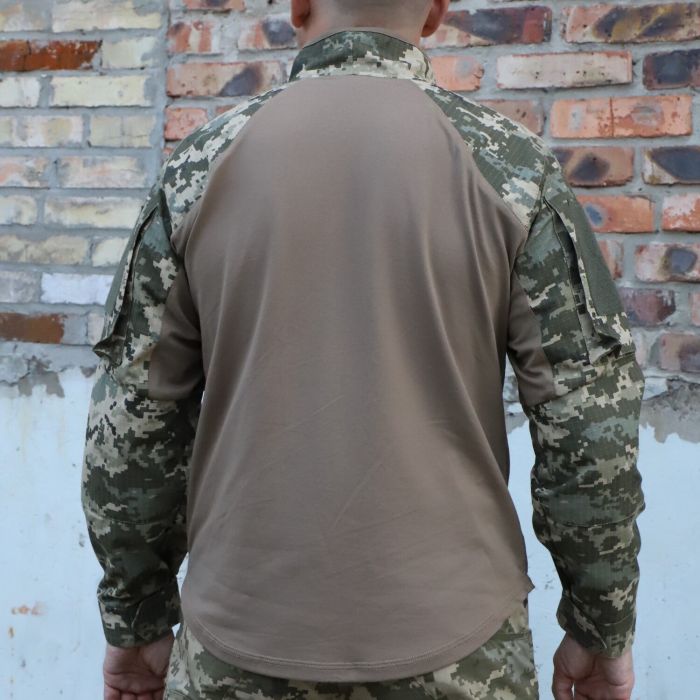 Raptor Tac тактична сорочка UBACS Combat Shirt, Піксель, 65% бавовна, 35% поліестер, ріп стоп