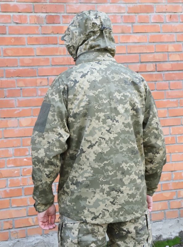 Військова куртка Raptor Tac Hunter з тефлоновим просоченням, піксель