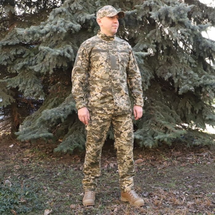 RAPTOR TAC, літня форма піксель ЗСУ мм 14, 65% бавовна, 35% поліестер, ріп стоп 