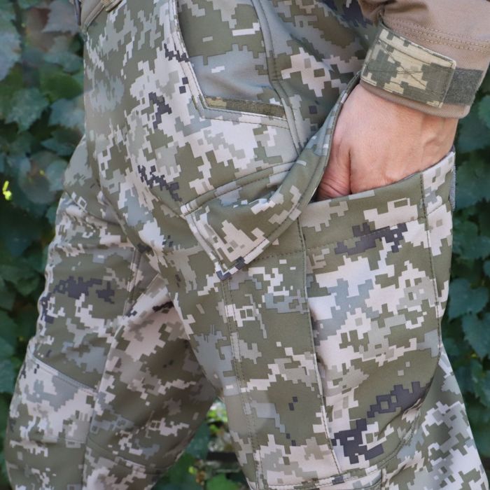 Raptor Tac Штани Soft Shell Pixel Яструб