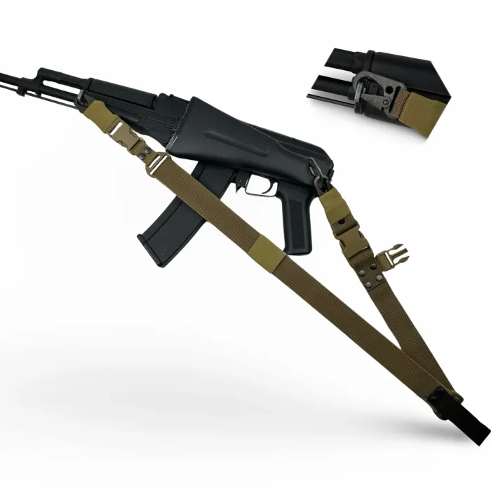 РЕМІНЬ ЗБРОЙОВИЙ, одно/двоточковий ODIN, carbine, Койот, тип двоточковий