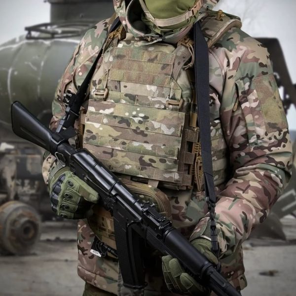 Ремінь збройовий одно/двоточковий "ODIN" "sling" чорний