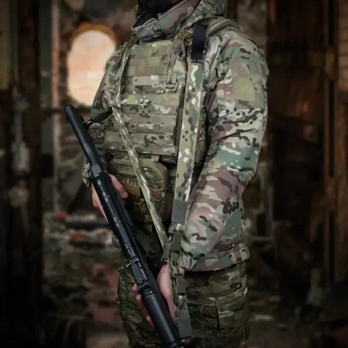 Ремінь збройовий триточковий Hel carbine мультикам