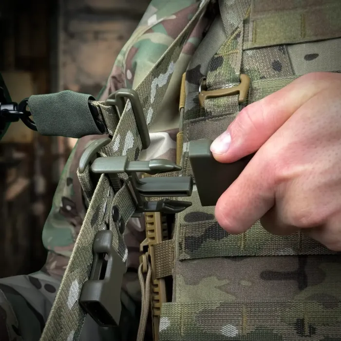 Ремінь збройовий триточковий Hel carbine мультикам