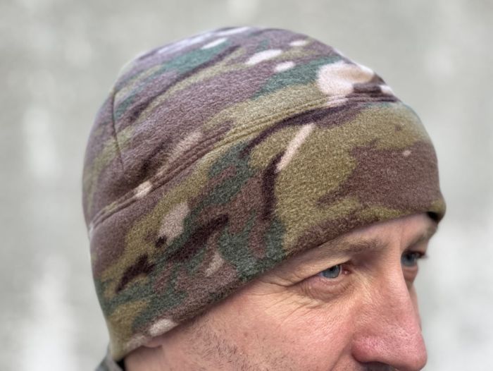 Шапка флісова мультикам ЗСУ 