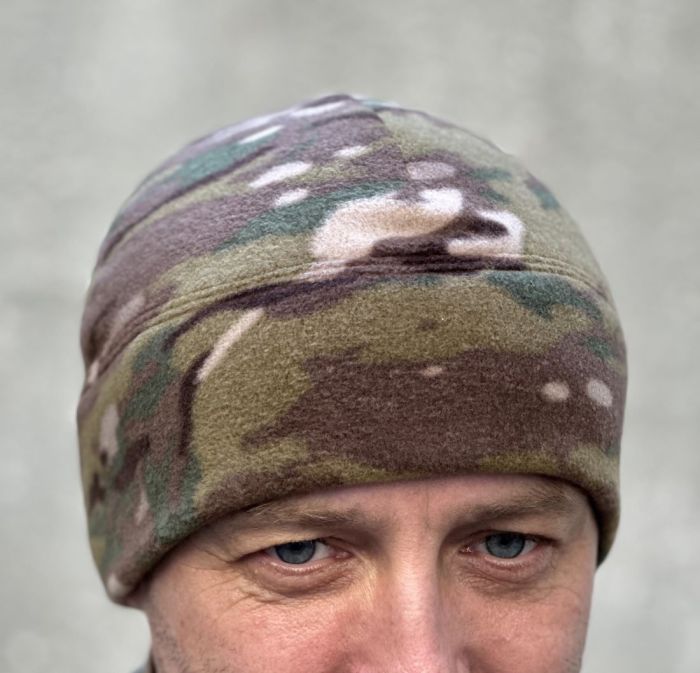 Шапка флісова мультикам ЗСУ 