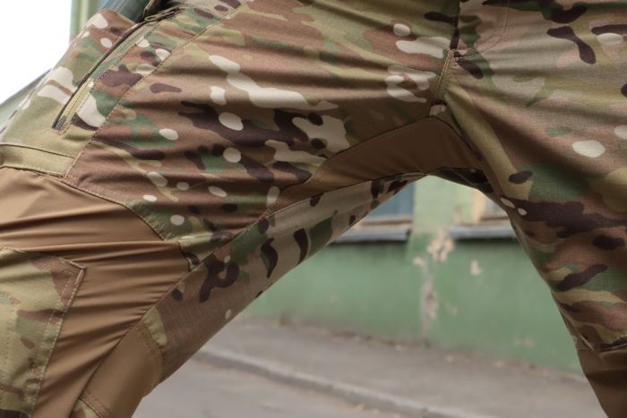 Штани тактичні з наколінниками, RAPTOR PRO, тканина NyCo, Original MultiCam VTX RIPSTOP™ CRYE PRECISION™, еластичні вставки Coyote
