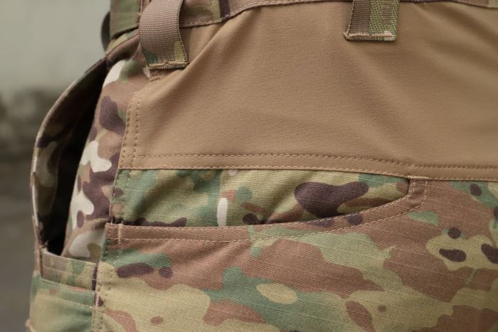 Штани тактичні з наколінниками, RAPTOR PRO, тканина NyCo, Original MultiCam VTX RIPSTOP™ CRYE PRECISION™, еластичні вставки Coyote