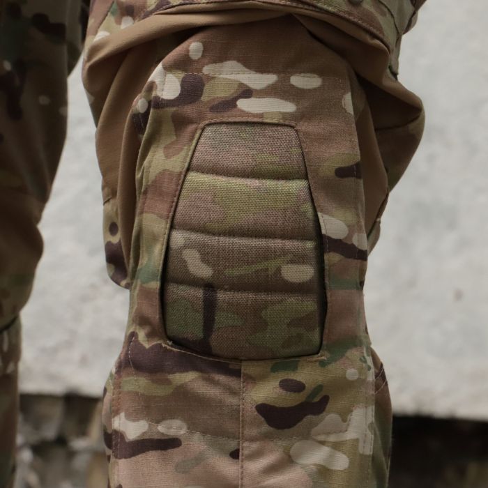 Штани тактичні з наколінниками, RAPTOR PRO, тканина NyCo, Original MultiCam VTX RIPSTOP™ CRYE PRECISION™, еластичні вставки Coyote