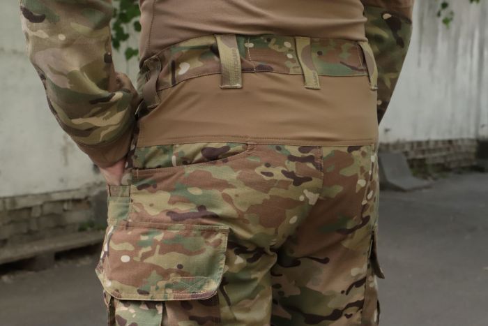 Штани тактичні з наколінниками, RAPTOR PRO, тканина NyCo, Original MultiCam VTX RIPSTOP™ CRYE PRECISION™, еластичні вставки Coyote