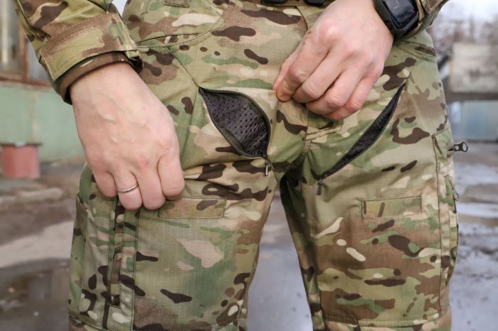 Штани тактичні з наколінниками MultiCam, Stryker, FLEX multicam вставки нейлон, ріп стоп