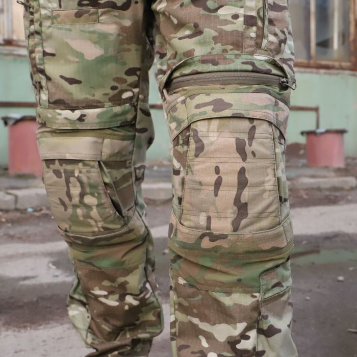 Штани тактичні з наколінниками MultiCam, Stryker, FLEX multicam вставки нейлон, ріп стоп