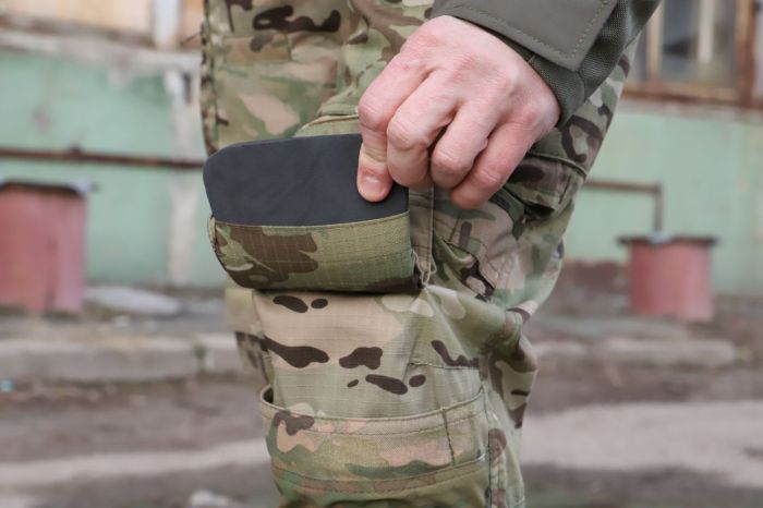 Штани тактичні з наколінниками MultiCam, Stryker, FLEX multicam вставки нейлон, ріп стоп