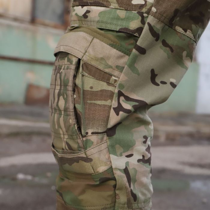 Штани тактичні з наколінниками MultiCam, Stryker, FLEX multicam вставки нейлон, ріп стоп