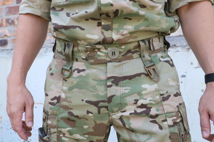 Штани тактичні з наколінниками, RAPTOR PRO MultiCam, тканина 65% бавовна, 35% поліестер, RIPSTOP, еластичні вставки MultiCam