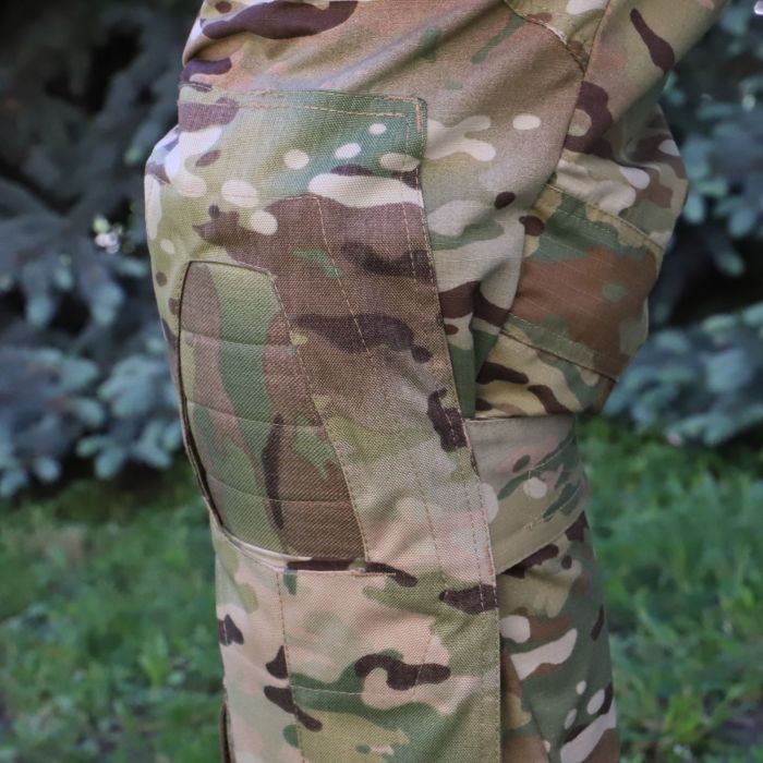 Штани тактичні з наколінниками Original MultiCam NYCO, RIPSTOP, з накладками Cordura 500D MultiCam USA, RAPTOR PRO, тканина від Crye Precision