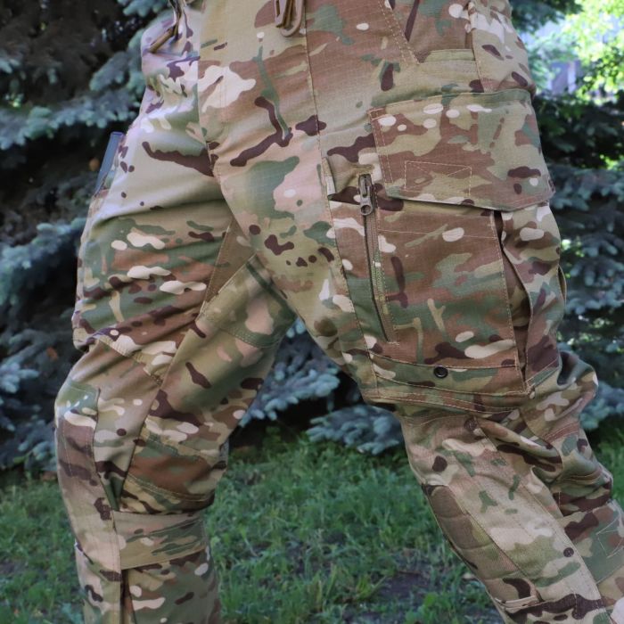 Штани тактичні з наколінниками RAPTOR PRO, Original MultiCam VTX RIPSTOP, тканина від Crye Precision