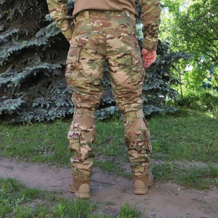 Штани тактичні з наколінниками Original MultiCam NYCO, RIPSTOP, з накладками Cordura 500D MultiCam USA, RAPTOR PRO, тканина від Crye Precision