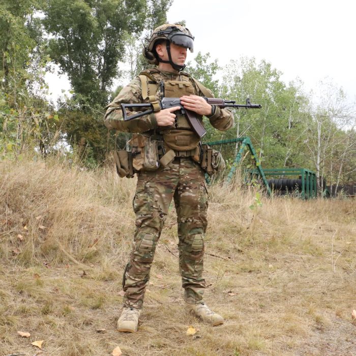 Штани тактичні з наколінниками RAPTOR PRO, Original MultiCam VTX RIPSTOP, тканина від Crye Precision